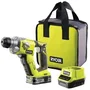 Ryobi R18SDS-125S Martillo Percutor 18V con Mandril SDS+, Batería 2,5 Ah y Cargador